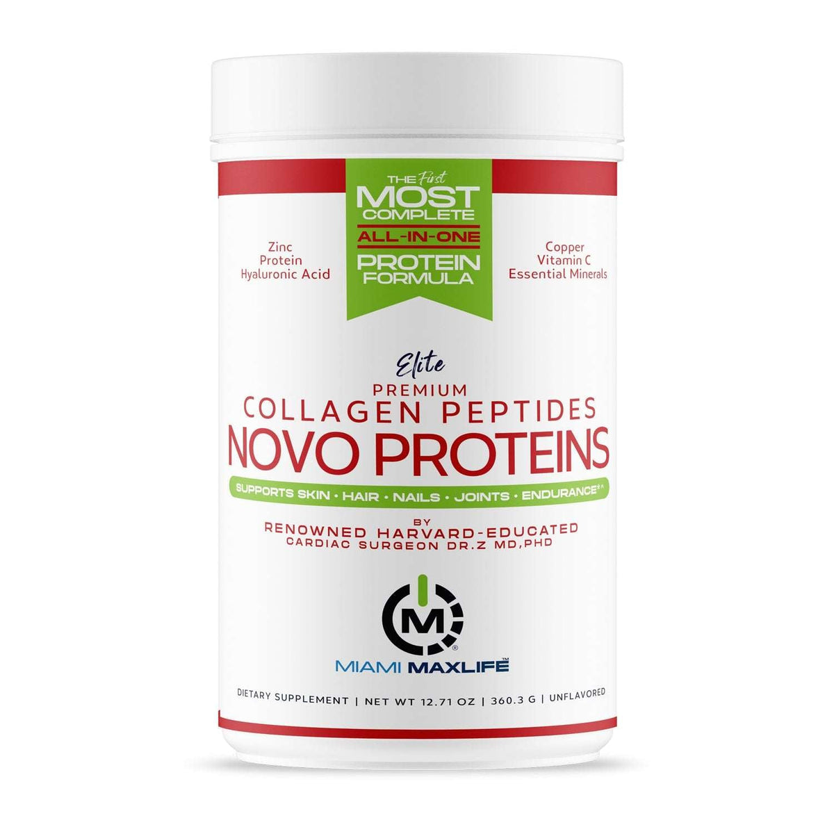 Elite Premium Novo Proteins Collagen Peptides