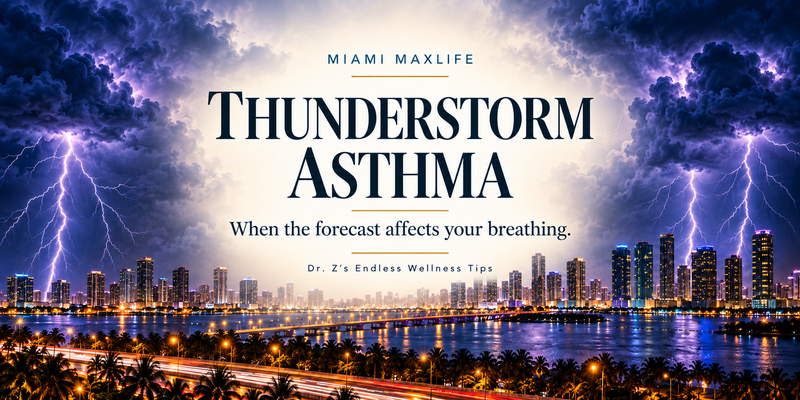 Thunderstorm Asthma: When Stormy Weather Takes Your Breath Away