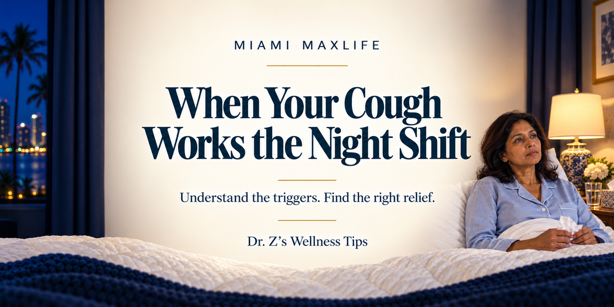 When Your Cough Works the Night Shift
