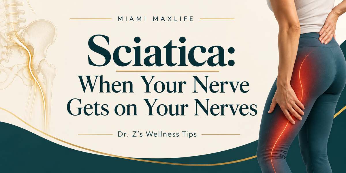 Sciatica: When Your Nerve Gets on Your Nerves