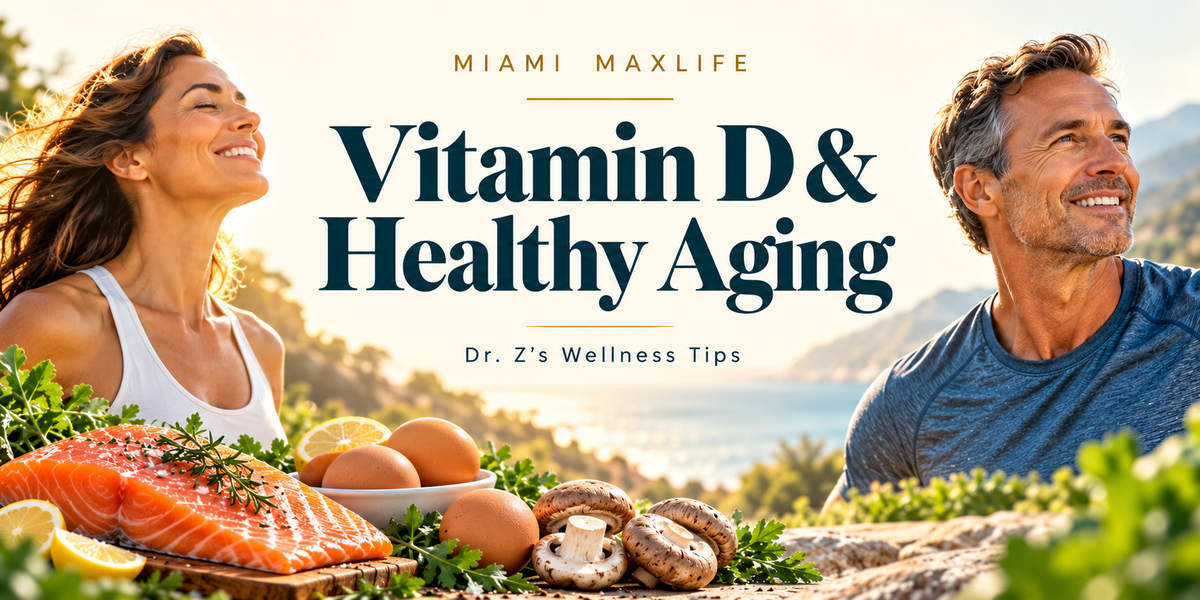 Vitamin D: The Sunshine Vitamin and Its Role in Healthy Aging