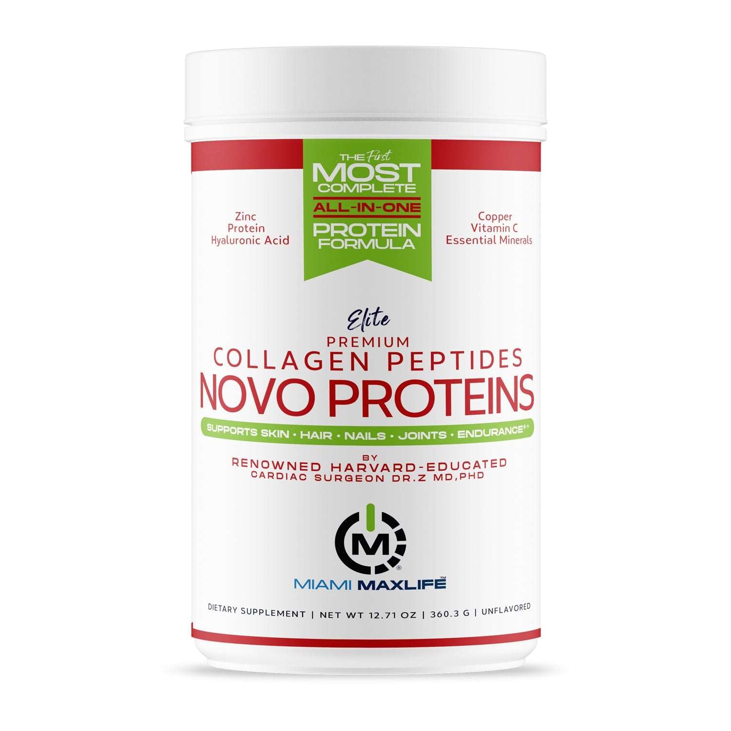 Elite Premium Novo Proteins Collagen Peptides